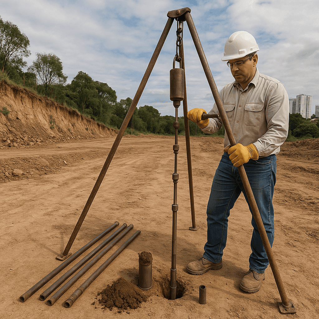 Sondagem por Percussão