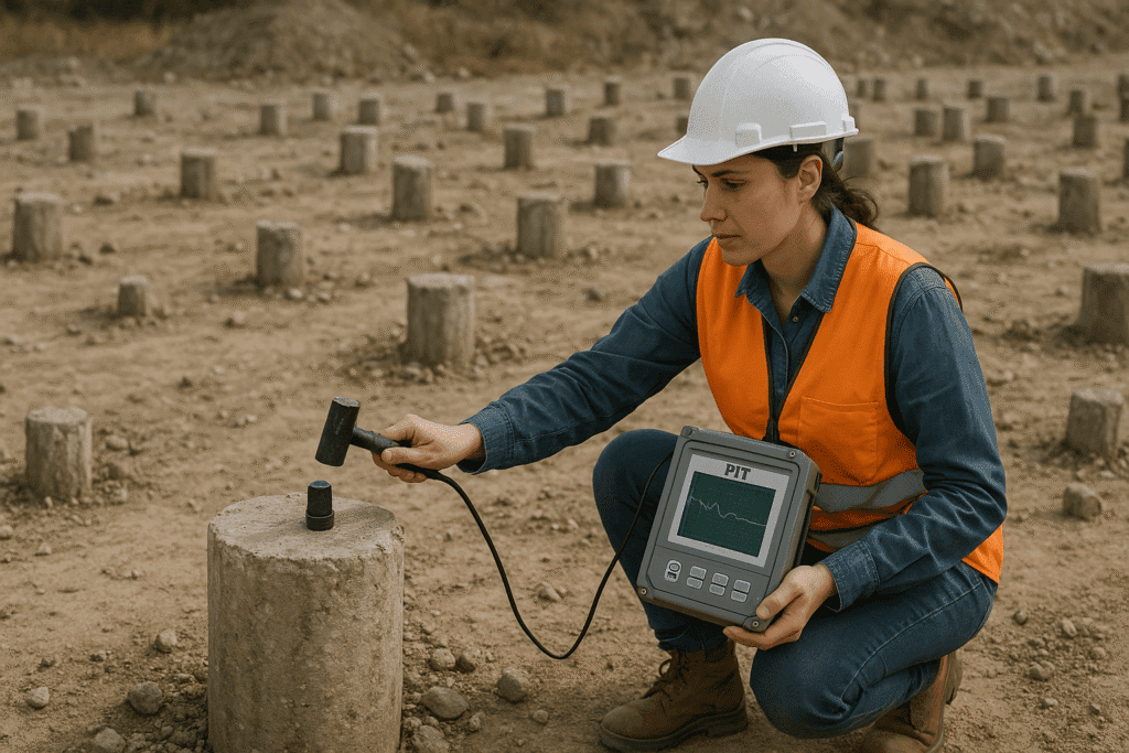 PIT (Ensaio de Integridade de Estacas): Garantia de Fundações Seguras e Confiáveis