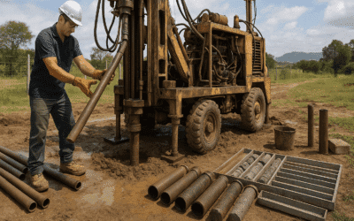 Sondagem mista solo e rocha: como garantir resultados completos para sua obra
