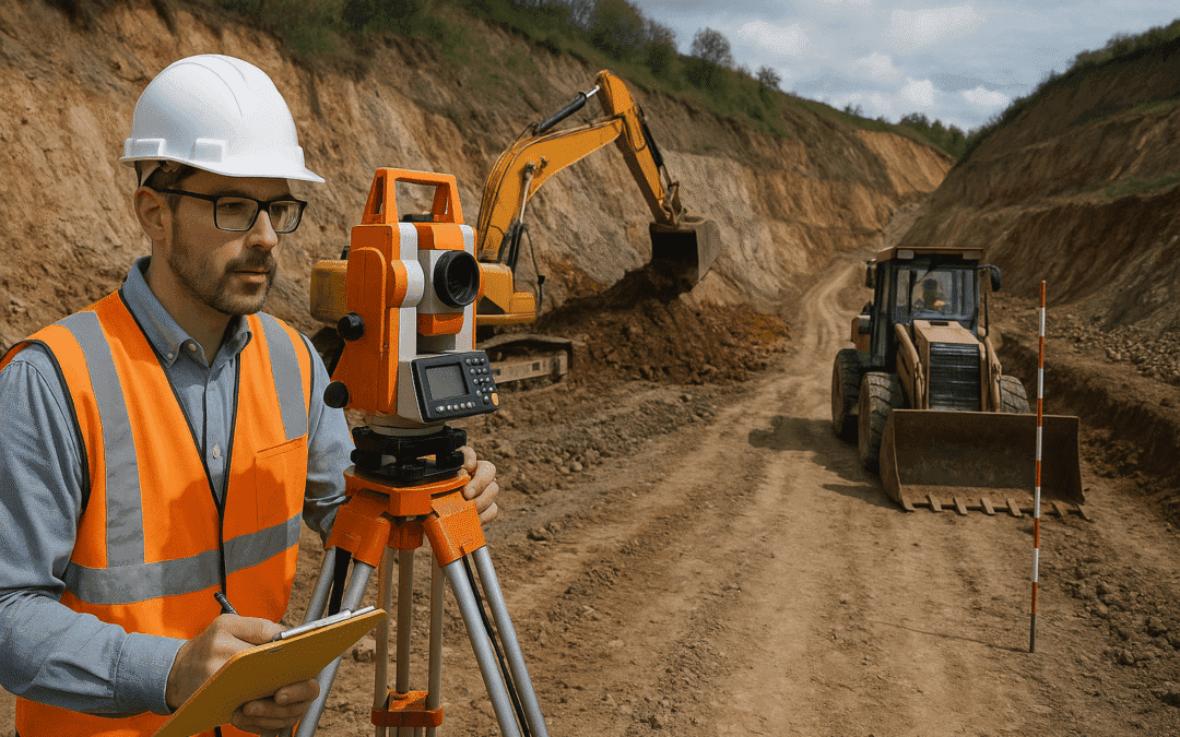 Topografia para Obras Geotécnicas: Base para um Planejamento Eficiente