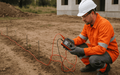 Resistividade Elétrica do Solo: Como o Ensaio Prevê e Evita Riscos em Construções